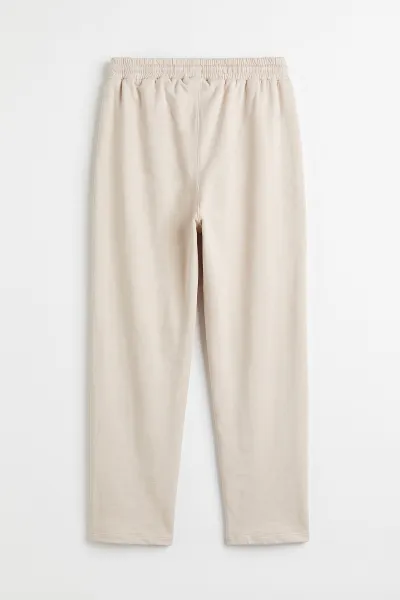 Krem Regular Fit Üç Fit Şardonlu Erkek Eşofman Altı 501317