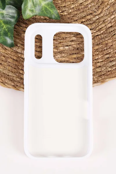 Krem TeknoCase İPhone 17 Pro Uyumlu Ella Diamond Case Serisi Lens Hediyeli Sert Silikon Telefon Kılıfı 457828