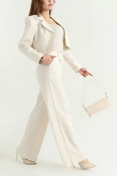 krem-terni-crop-ceket-pantolon-kadin-ikili-takim-338032