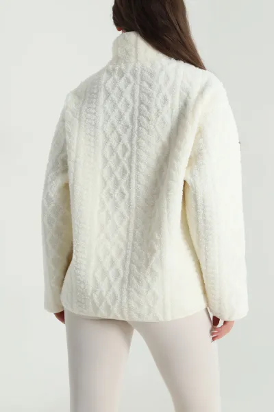 Krem Yeni Sezon Kadın Mont 489084