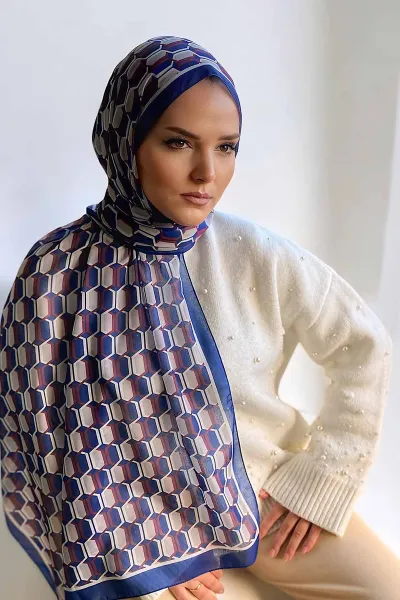 lacivert-180x70-cm-dijital-baski-chaine-desenli-pamuk-sal-334187