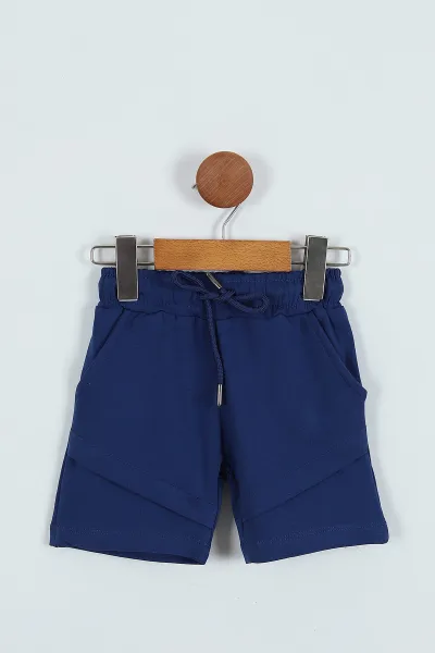 Lacivert (2-5 Yaş) Ourstyle Baskılı Kapüşonlu Erkek Çocuk Takım 271474