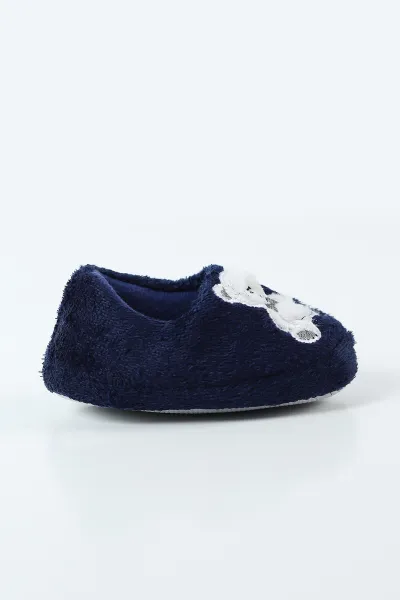 Lacivert ( 21 - 24 ) Peluş Figürlü Bebek Panduf 496284