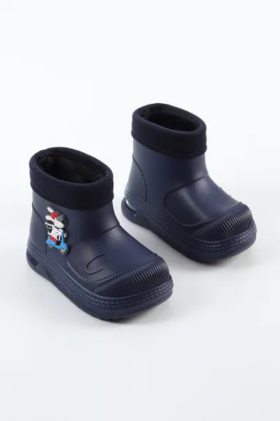 Lacivert ( 24 - 31 ) Işıklı Erkek Çocuk Bot 493776