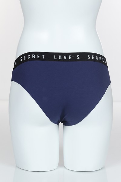 Lacivert 3909 Bikini Pamuk Lazer Bel Spor Lastikli Külot 101904