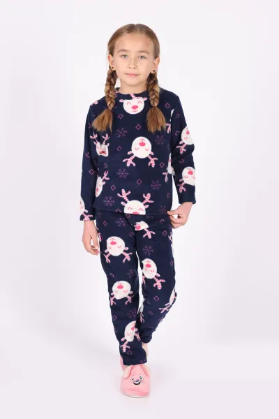 lacivert-4-12-yaskar-tanesi-desenli-polar-kumas-kiz-cocuk-pijama-takimi-327469