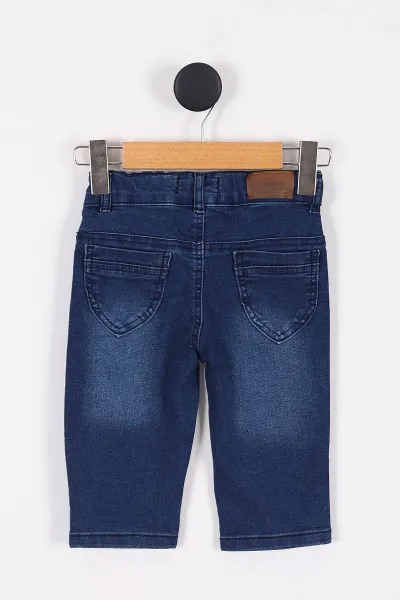 Lacivert (6-24 Ay) Kız Bebek Kot Pantolon 281793