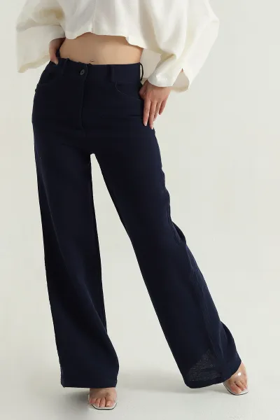 lacivert-astarli-cep-detay-muslin-keten-kadin-pantolon-380702