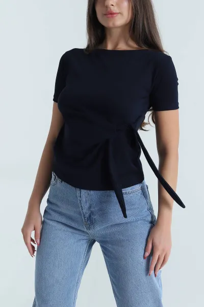 lacivert-baglamali-modal-kadin-bluz-473375
