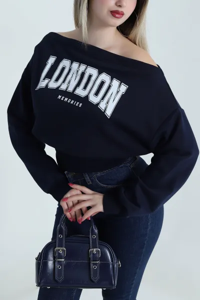 lacivert-baskili-sardonsuz-uc-ip-kadin-fermuarsiz-sweat-491691