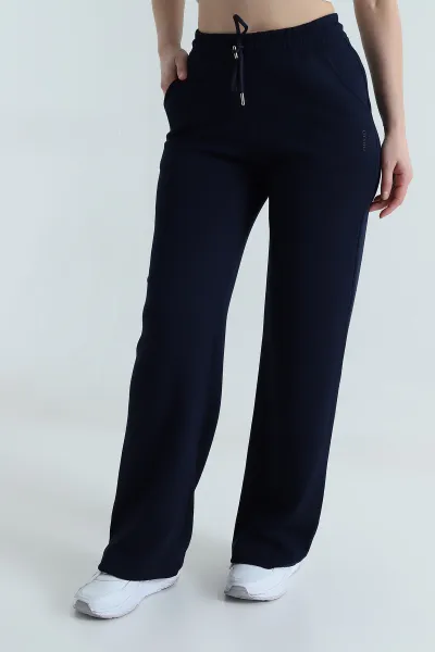 Lacivert Bel Lastikli Cepli Oysho Kadın Pantolon 496757