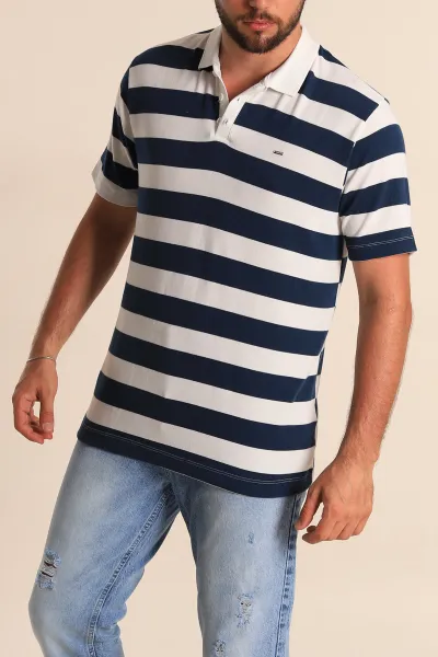 lacivert-beyaz-cizgili-relaxed-fit-polo-yaka-erkek-triko-tisort-279236