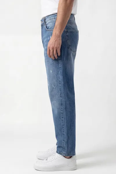 Mavi Boyfriend Yırtık Detay Erkek Kot Pantolon 430767