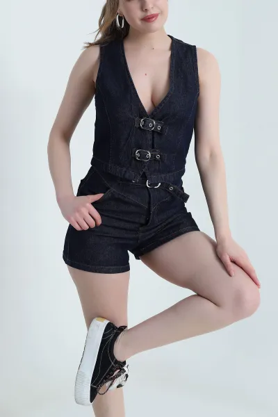 lacivert-cift-kemerli-denim-kadin-ikili-takim-459365