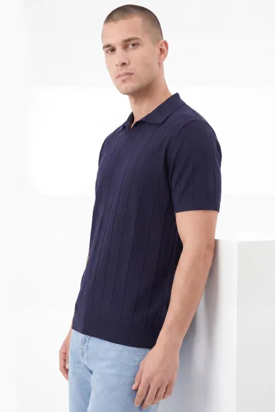 lacivert-cizgili-polo-yaka-erkek-triko-tisort-462188