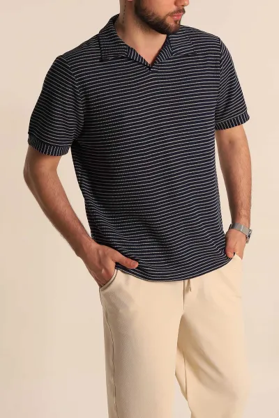 lacivert-cizgili-regular-fit-dokulu-polo-yaka-erkek-tisort-277086