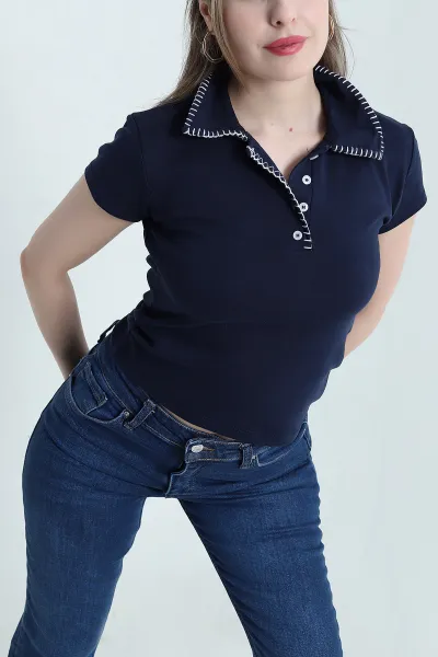 lacivert-coban-dikis-kadin-tisort-443478