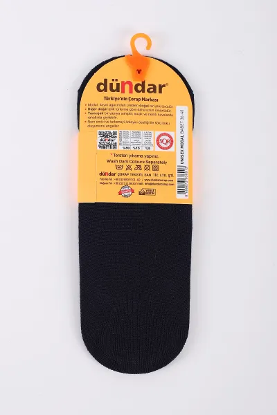 Lacivert Dört Mevsim Kadın Modal Babet Çorap 36-40 422926