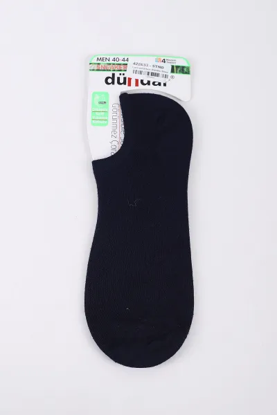 Lacivert Erkek Bambu Sneaker Görünmez Çorap (40-44) 422633