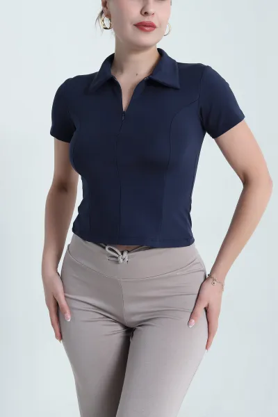 lacivert-fermuarli-polo-yaka-modal-kadin-bluz-478158
