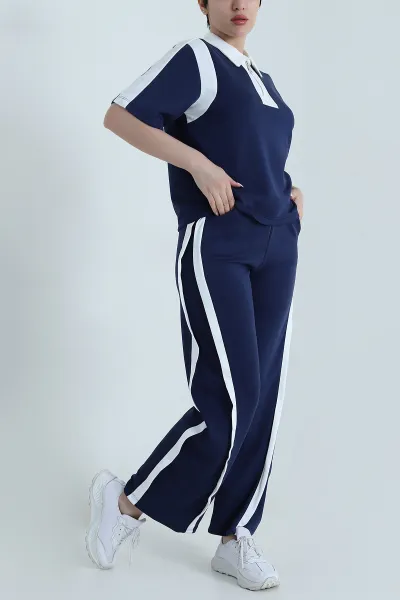 lacivert-fermuarli-polo-yaka-oysho-kadin-ikili-takim-459498