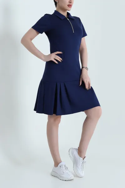 lacivert-fermuarli-taka-modal-kadin-elbise-454502