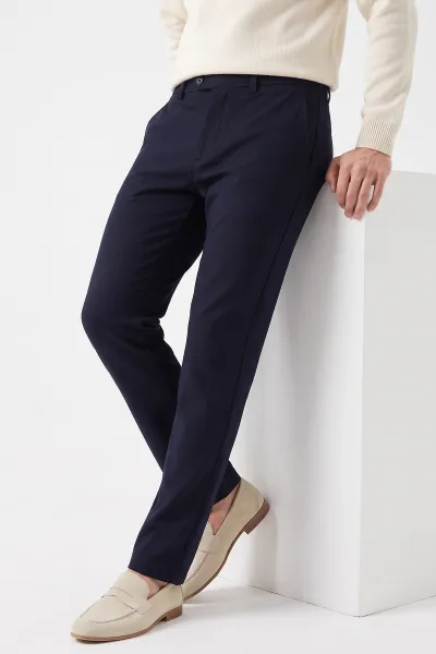 Lacivert Gabardin Erkek Pantolon 491676