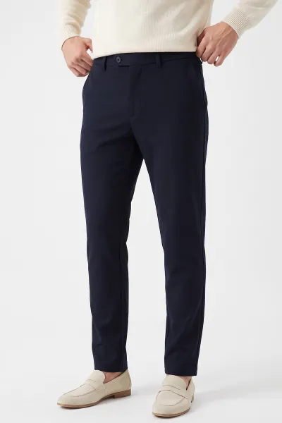 Lacivert Gabardin Erkek Pantolon 491676