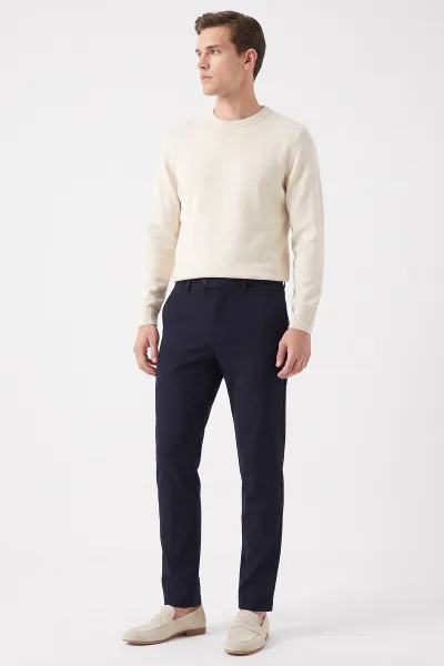 Lacivert Gabardin Erkek Pantolon 491676