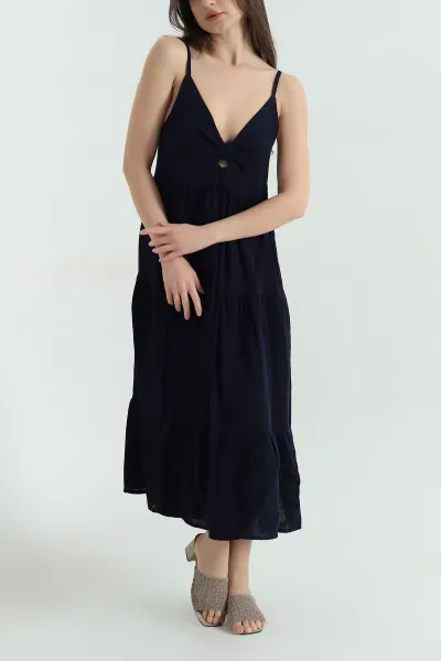 lacivert-gipeli-askili-muslin-kadin-elbise-363003