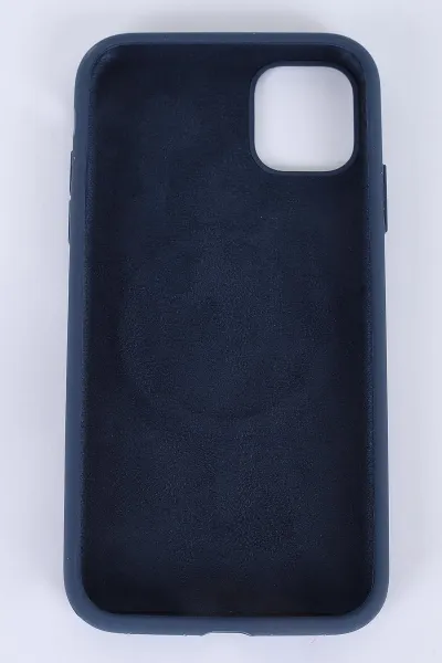 Lacivert İPhone 14 Uyumlu Capsule Serisi Soft Tpu Slikon Telefon Kılıfı 390137