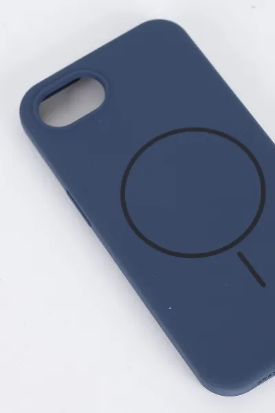 Lacivert İPhone SE4 16E Uyumlu Capsule Serisi Soft Tpu Slikon Telefon Kılıfı 396964
