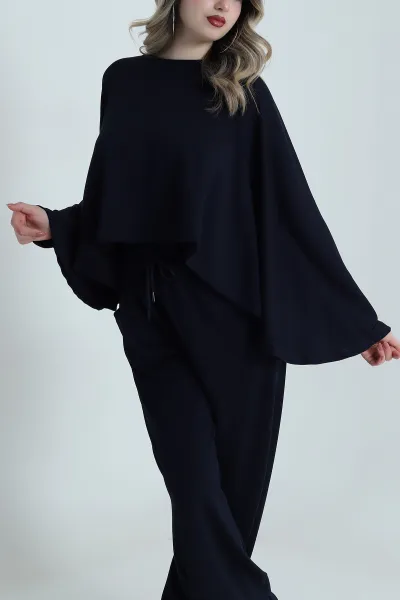 Lacivert Kadın Modal İkili Takım 487044