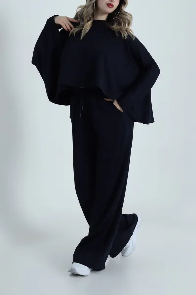 Lacivert Kadın Modal İkili Takım 487044