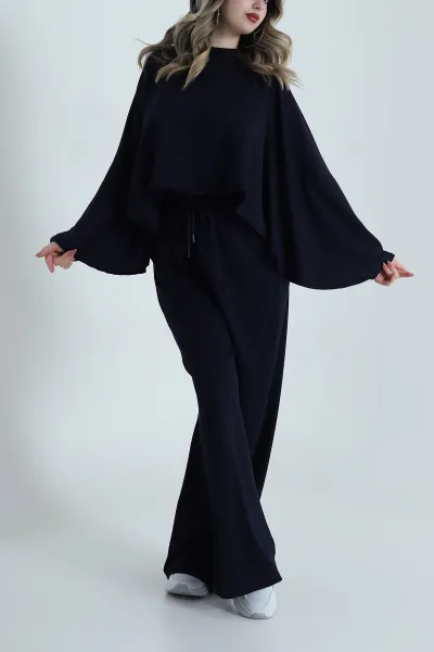 Lacivert Kadın Modal İkili Takım 487044