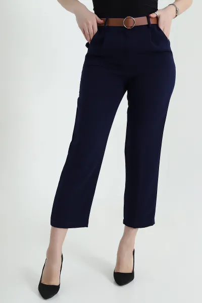 lacivert-kemerli-ithal-crep-kadin-pantolon-436914