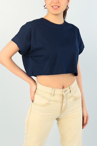 lacivert-likrali-crop-bayan-tisort-65291