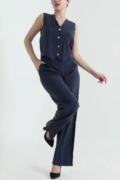 lacivert-mass-tensel-yelek-pantolon-kadin-ikili-takim-435164