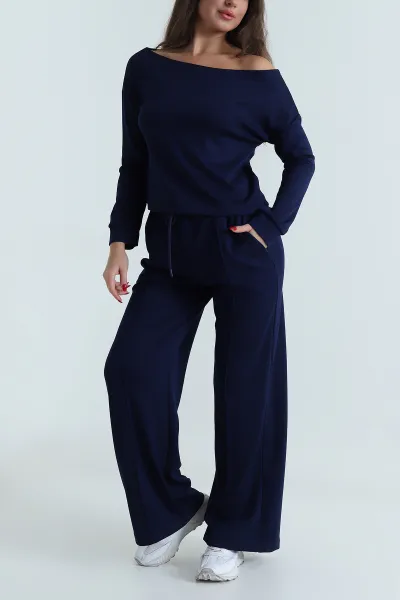 lacivert-pantolon-bluz-modal-kadin-ikili-takim-491816
