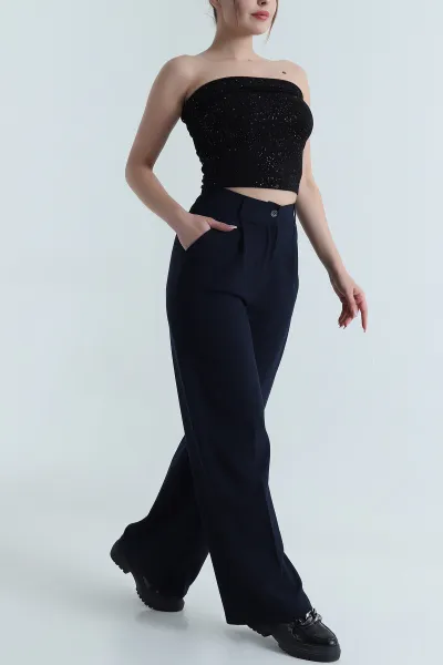 lacivert-pileli-cepli-double-kadin-pantolon-486954