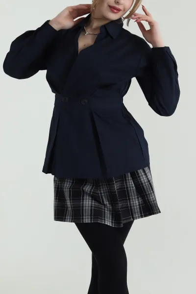 lacivert-poplin-dokuma-kadin-gomlek-bluz-425481