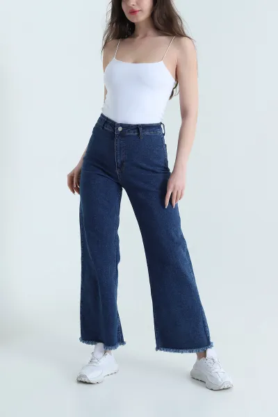 lacivert-puskullu-paca-likrali-kadin-kot-pantolon-452957