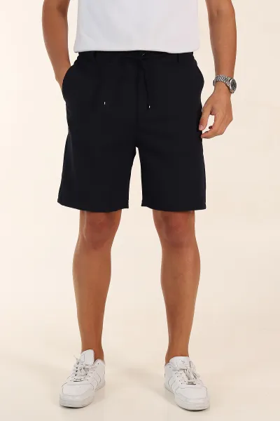 lacivert-regular-fit-bel-lastikli-erkek-sort-385205