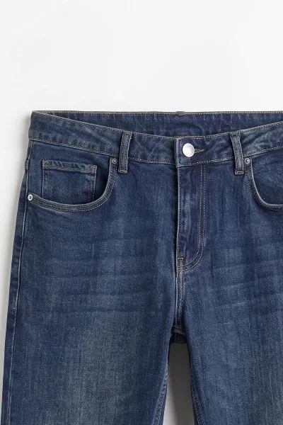 Lacivert Regular Fit Yeni Sezon Cep Detaylı Erkek Kot Pantolon 500866