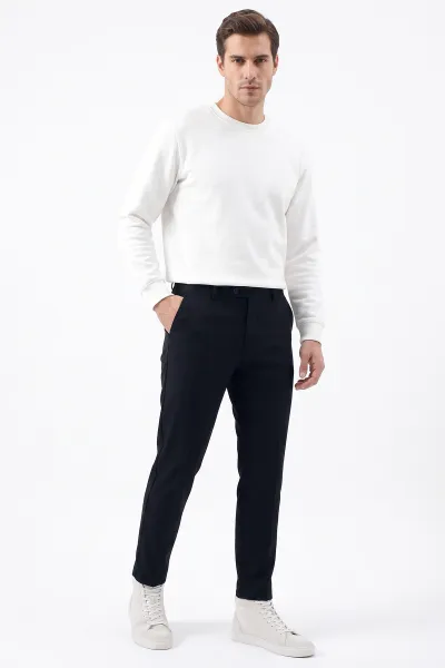 Lacivert Regular Fit Yeni Sezon Erkek Pantolon 493258