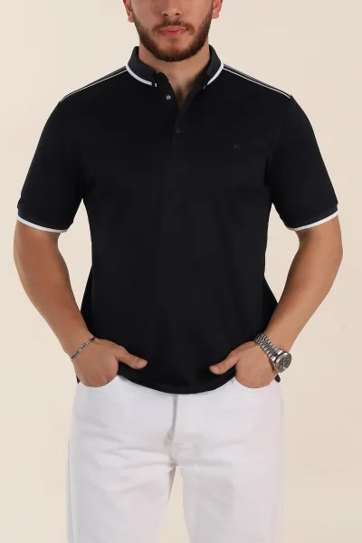 lacivert-relaxed-fit-serit-detayli-polo-yaka-erkek-tisort-359112