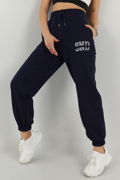 Lacivert Şardonlu Bayan Eşofman Altı 143839