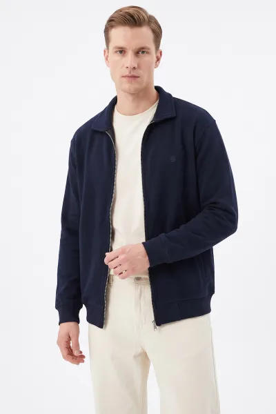 lacivert-selanik-polo-yaka-fermuarli-erkek-hirka-494533