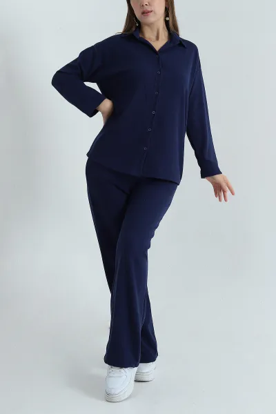 lacivert-selanik-triko-kadin-ikili-takim-397850