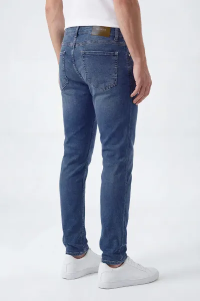 Lacivert Skinny Fit Erkek Kot Pantolon 430722